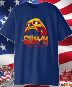 Sum 41 Order In Decline Skull Shirt