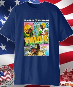 Tamerik Williams North Dakota State Bison Run Tmak Shirt