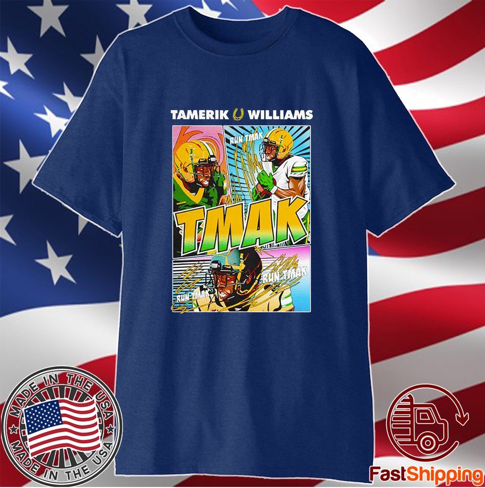 Tamerik Williams North Dakota State Bison Run Tmak Shirt