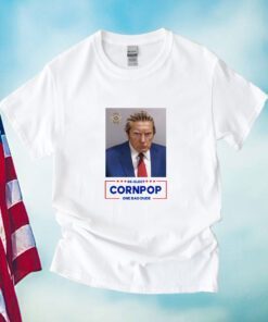 Trump Mugshot Re-Elect Cornpop One Bad Dude Black Mugs