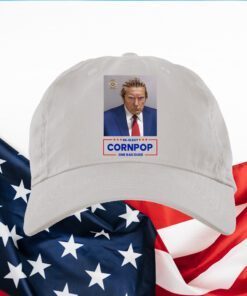 Trump Mugshot Re-Elect Cornpop One Bad Dude Hat