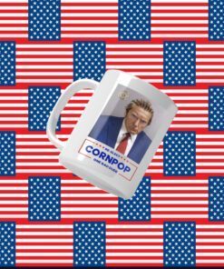 Trump Mugshot Re-Elect Cornpop One Bad Dude Poster