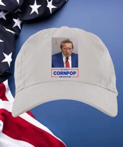 Trump Mugshot Re-Elect Cornpop One Bad Dude White Mugs