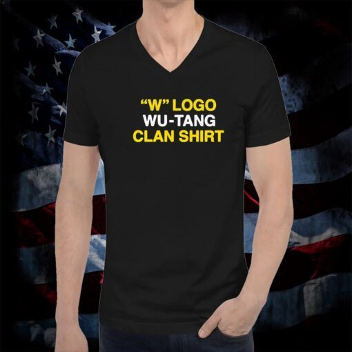 W Logo Wu Tang Clan Tee Shirt