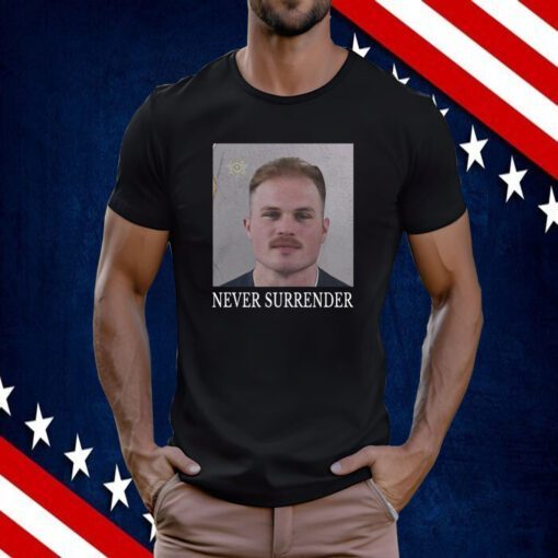 Zach Bryan Never Surrender Mugshot New Shirt