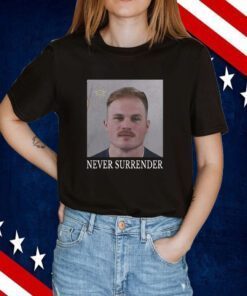 Zach Bryan Never Surrender Mugshot New Shirt