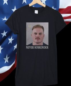 Never Surrender Zach Bryann Mugshot Women Shirt