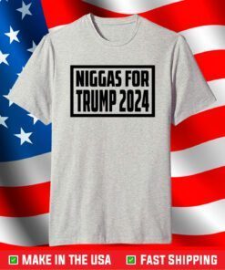 Citizen Free Press Niggas For Trump 2024 T-Shirt