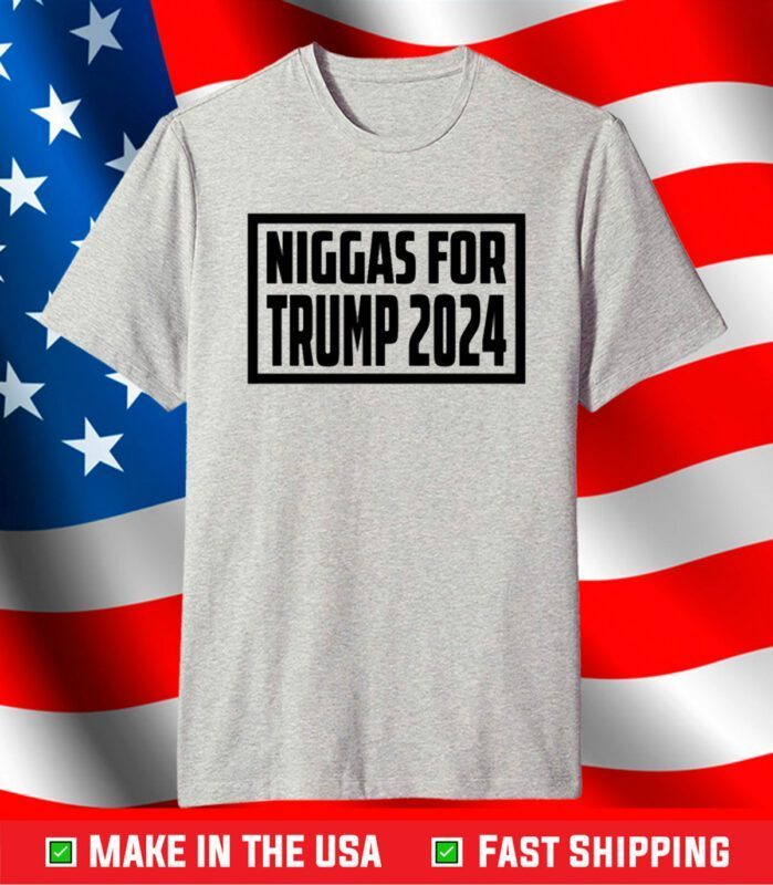 Citizen Free Press Niggas For Trump 2024 T-Shirt