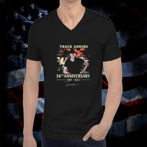 Trace Adkins 36th Anniversary 1987 – 2023 Signature Shirts