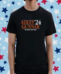 Official Adley Gunnar '24 Baltimore Baby Birds Tee Shirt