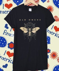 Official Bad Omens Moth Tee Shirt