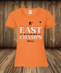 Baltimore Orioles Al East Champions 2023 Orange TShirt