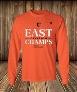 Baltimore Orioles Al East Champions 2023 Orange TShirt