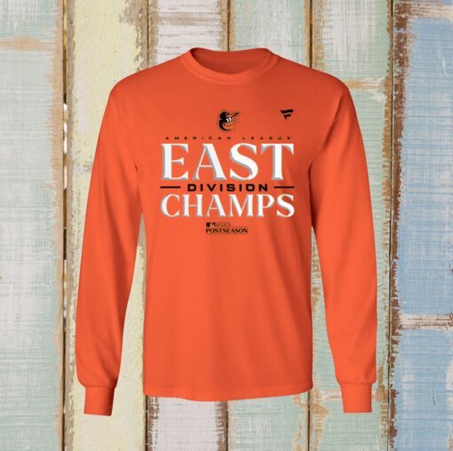 Orioles Al East Champions 2023 Longsleeve Shirt