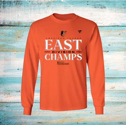 Orioles Al East Champions 2023 Longsleeve Shirt