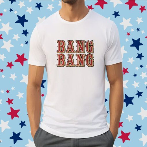 Bang Bang San Francisco Football Tee Shirt