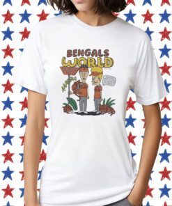 Beavis And Butthead X Cincinnati Bengals World Tee Shirt