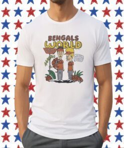 Beavis And Butthead X Cincinnati Bengals World Tee Shirt