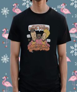 Beavis And Butthead X Cleveland Browns Dawg Pound Tee Shirt