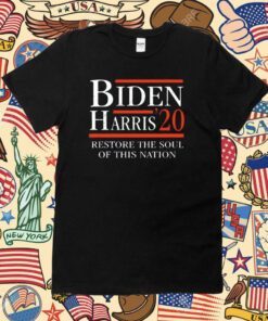 Biden Harris 20 Restore The Soul Of This Nation Tee Shirt