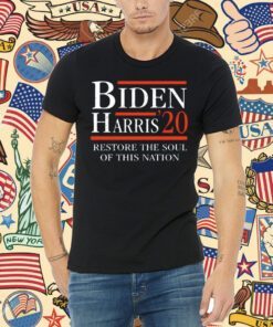 Biden Harris 20 Restore The Soul Of This Nation Tee Shirt