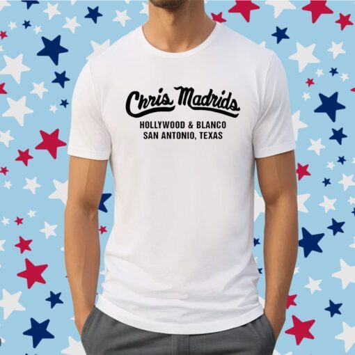 Chris Madrids Hollywood And Blanco San Antonio Tee Shirt