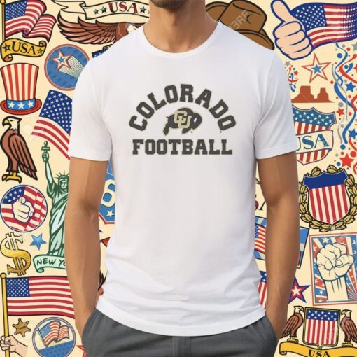 Colorado Football Logo Tee Shirt