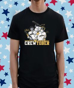 Crewtober Milwaukee Baseball Tee Shirt