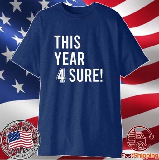 Dallas Cowboys This Year 4 Sure T-Shirt