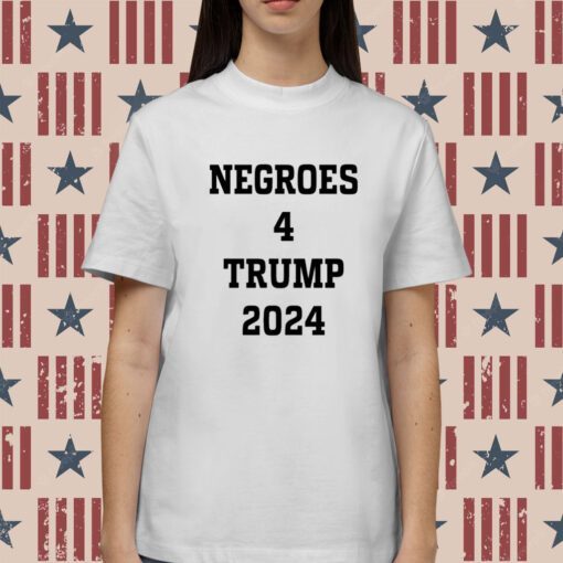 Dom Lucre Negroes 4 Trumps 2024 Shirt