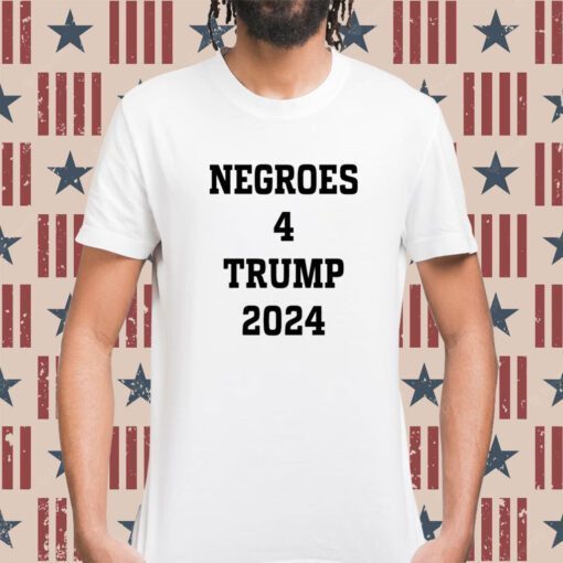 Dom Lucre Negroes 4 Trumps 2024 Shirt