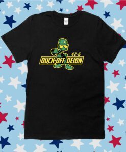 Duck-Off Deion Oregon College Tee Shirt