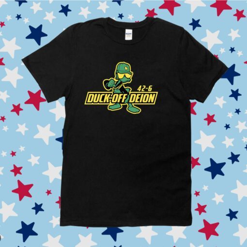 Duck-Off Deion Oregon College Tee Shirt