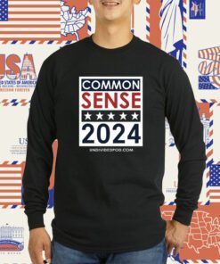 Official Elect Common Sense 2024 TShirt