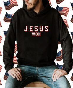 Evan Carter Jesus Won Tee Shirt