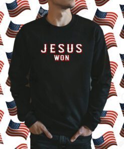 Evan Carter Jesus Won Tee Shirt