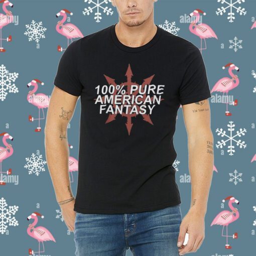 Fantasy Initiative Paid In Blood 100% Pure American Fantasy Tee Shirt