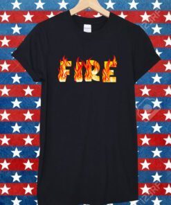 Fire and Ice DIY Last Minute Halloween Party Costume Couples Tee Shirt
