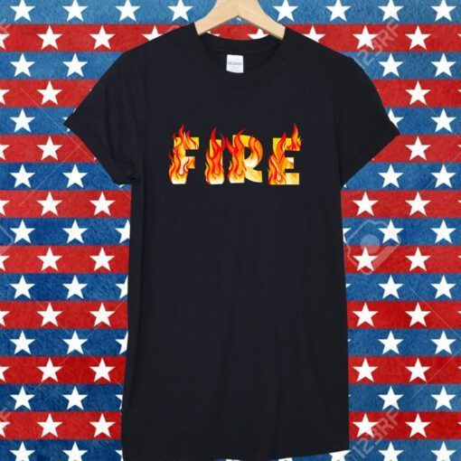 Fire and Ice DIY Last Minute Halloween Party Costume Couples Tee Shirt