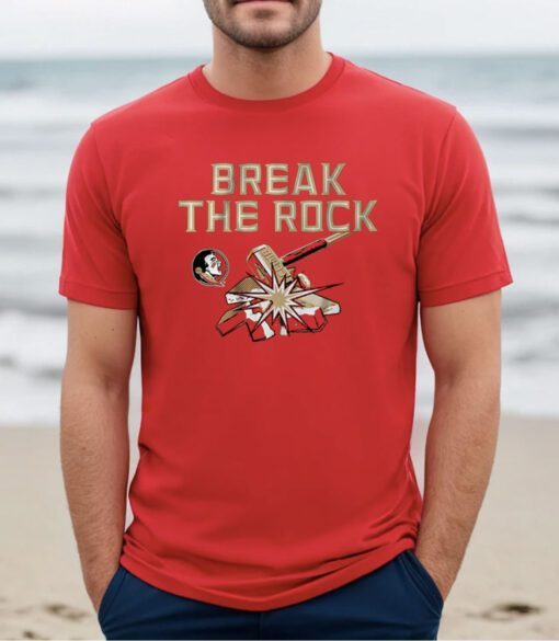 Florida State Football Break the Rock Tee Shirt