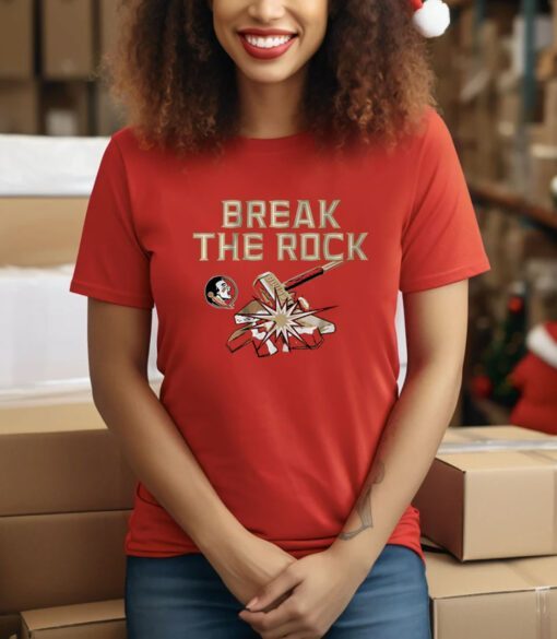 Florida State Football Break the Rock Tee Shirt