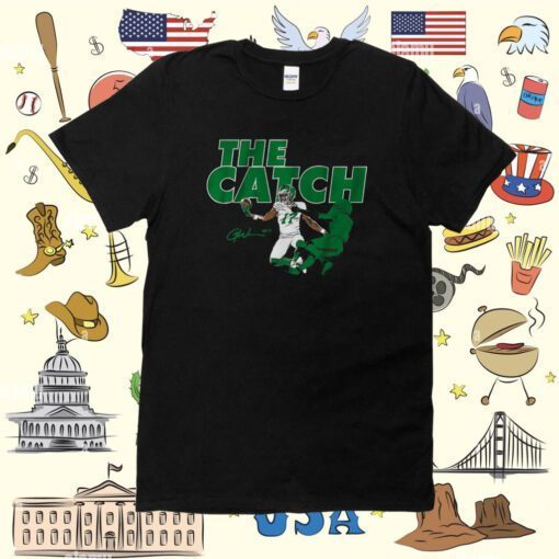 Garrett Wilson The Catch New York Tee Shirt