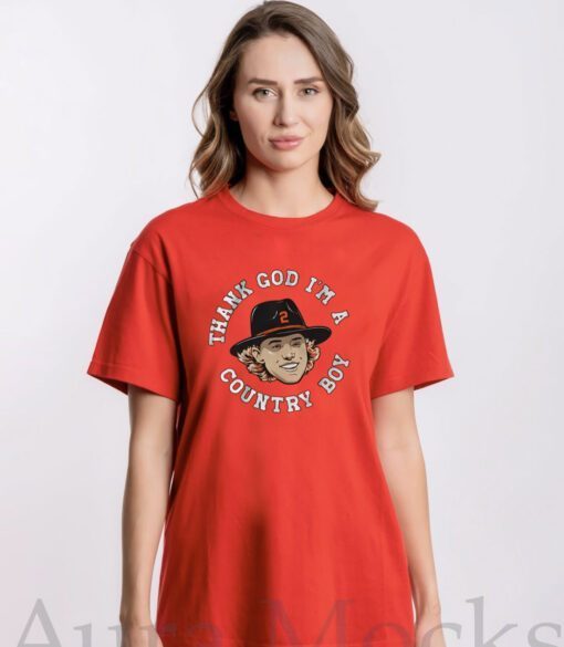 Gunnar Henderson Country Boy Baltimore Tee Shirt