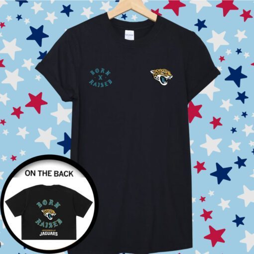 Original Jacksonville Jaguars Born X Raised TShirt