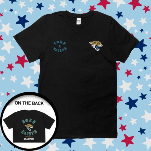 Original Jacksonville Jaguars Born X Raised TShirt