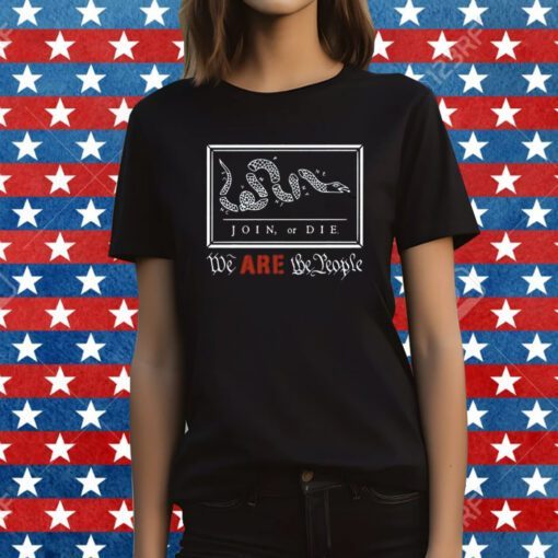 James Lindsay Join Or Die We Are The People Tee Shirt
