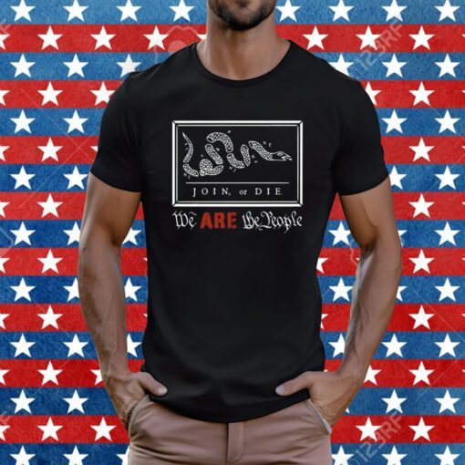 James Lindsay Join Or Die We Are The People Tee Shirt