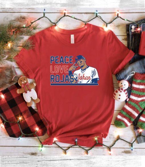 Johan Rojas Peace Love Rojas Philadelphia Tee Shirt