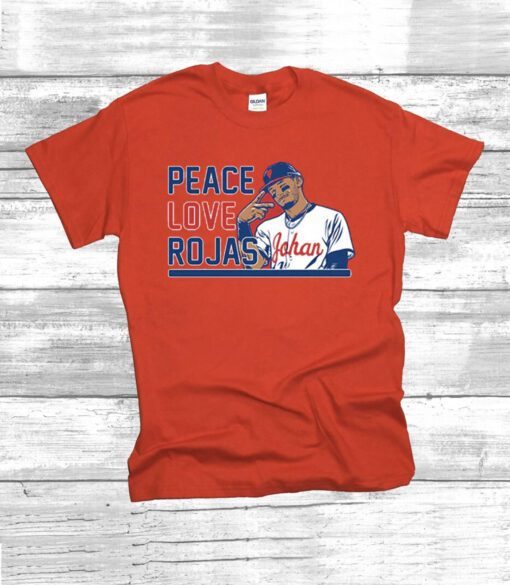 Johan Rojas Peace Love Rojas Philadelphia Tee Shirt